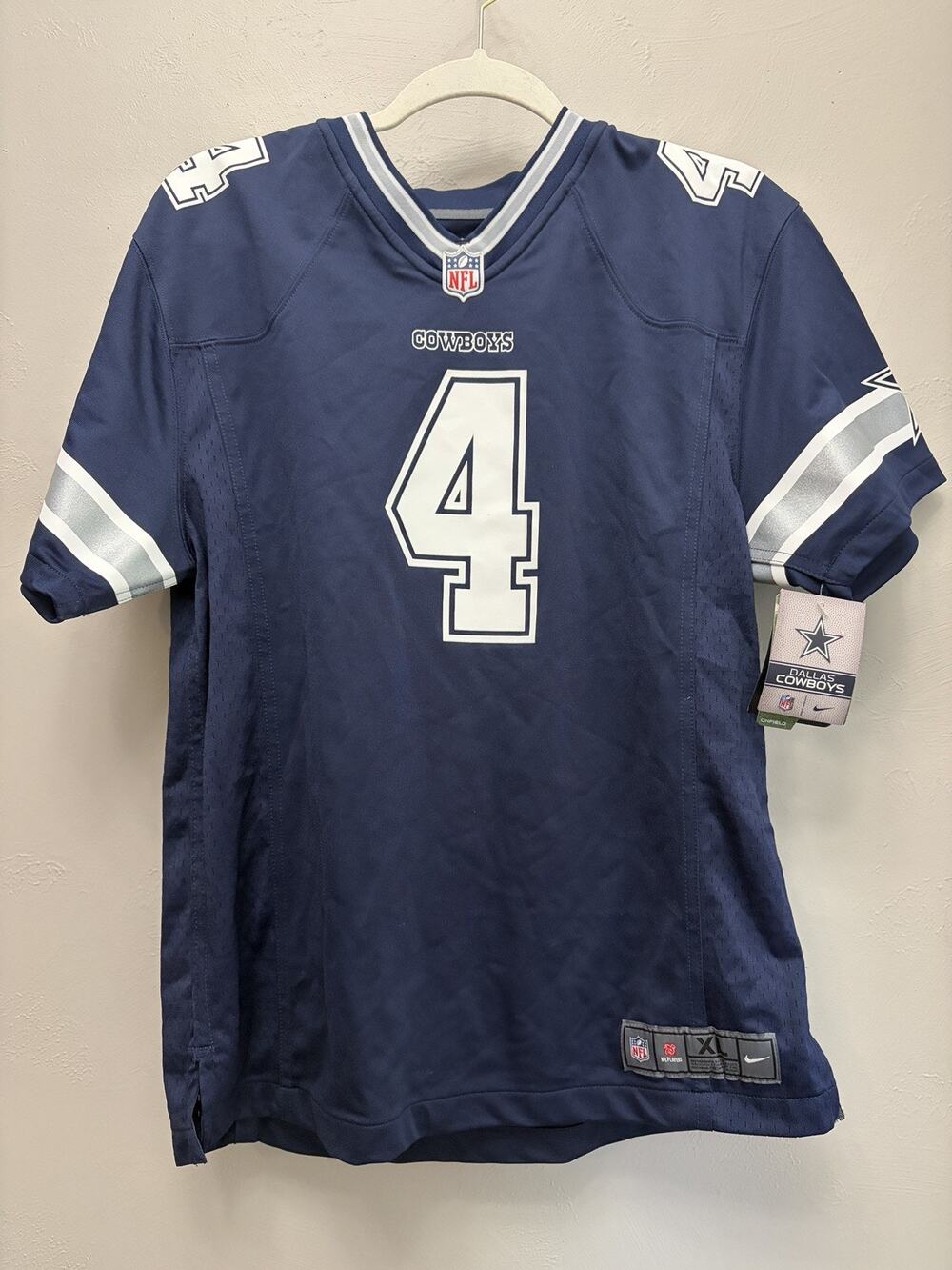Nike Dak Prescott #4 Dallas Cowboys Elite On Field Jersey Men’s XXL NWOT (0127)